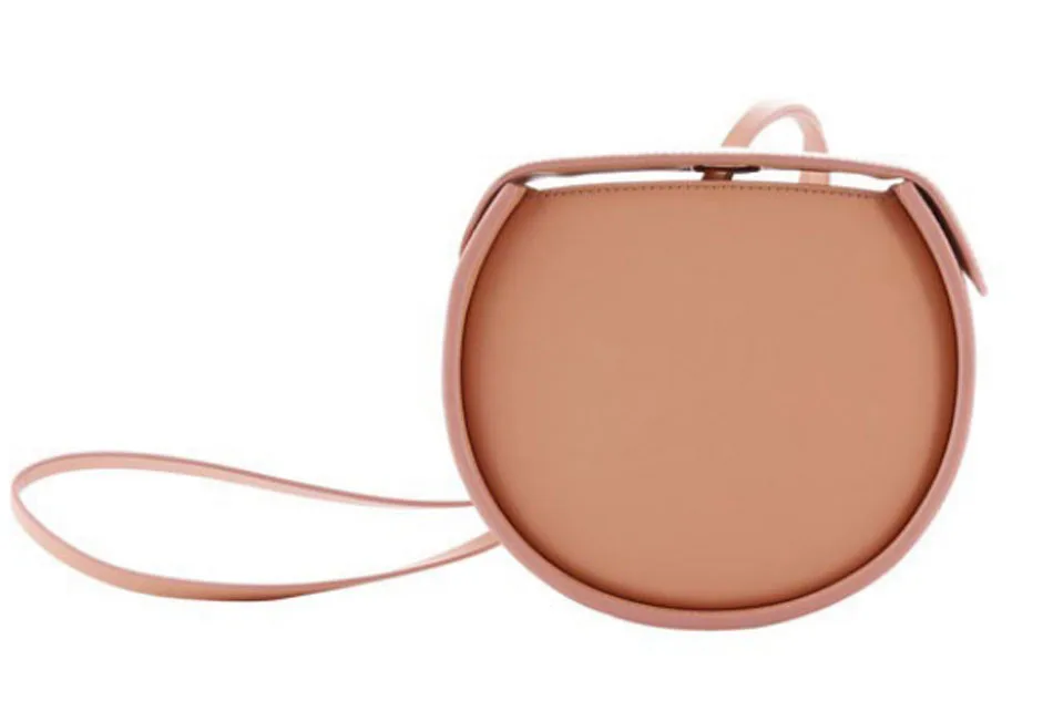 Роскошная шикарная розовая седельная сумка круговая стерео Женская винтажная кожаная сумочка для девочек через плечо сумки через плечо