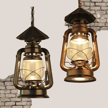 

Vintage Lanterns hanglamp pendant lights lamps led lights for home nordic pendant light fixtures loft style hanging 10 pcs TNT