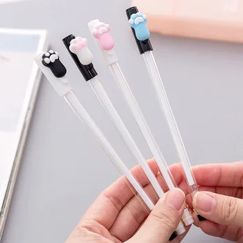 

Creative Cat Paw Gel Pen Signature Pen Escolar Papelaria School Office stationery Supply Promotional Gift
