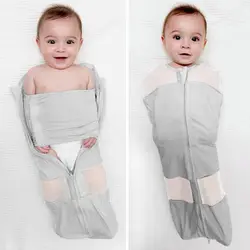 Детская спальная сумка с защитой от переворачивания, милый спальный мешок для новорожденных, спальные мешки, летнее полотенце для детей
