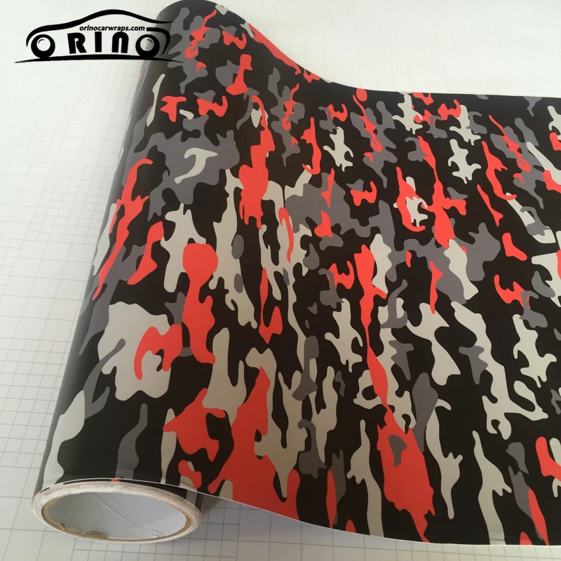 Camouflage Vinyl Film Wrap-9