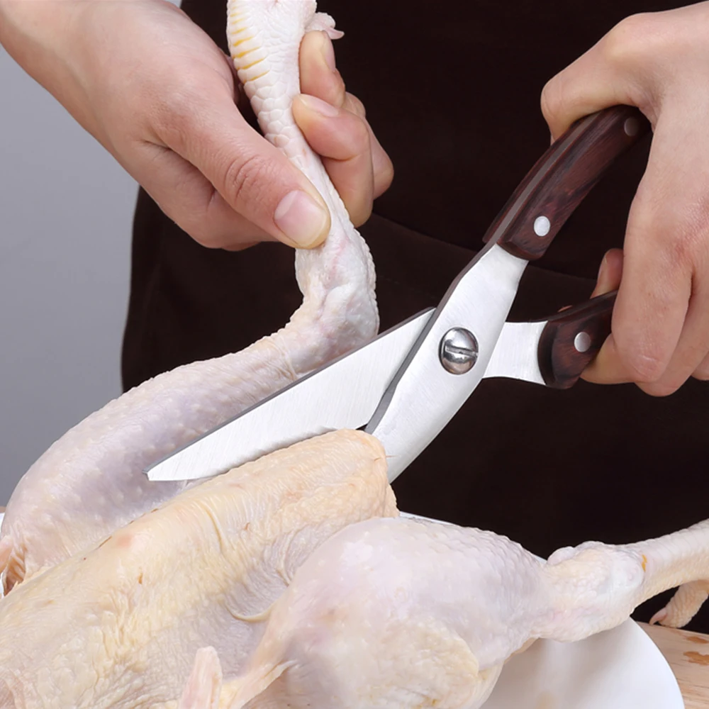 

DAMASK Kitchen Scissors Multifunctional Stainless Steel Scissor for Chicken Bone Vegetable Herb Fish Shears Kitchen Accessories