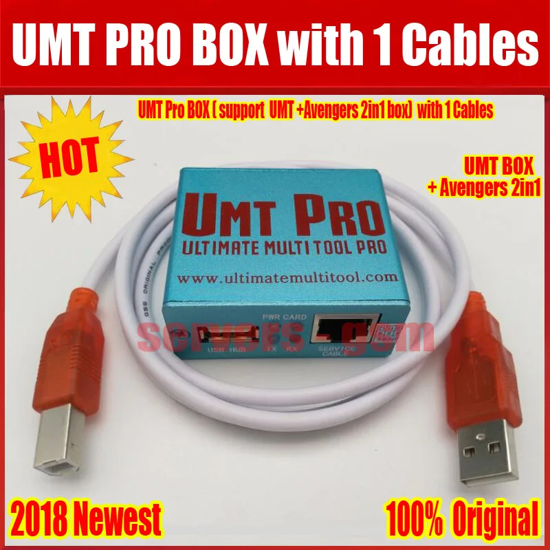 

2019 Newest 100% Original UMT Pro BOX support UMT+Avengers 2in1 Box with 1 USB Cables Free Shipping