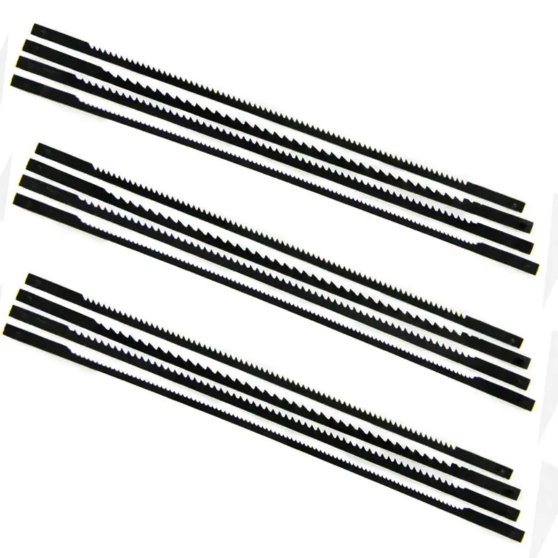 12Pcs 5/" 125mm Pinned Scroll Saw Blades 10//15//18//24 TPI Woodworking Power Tool
