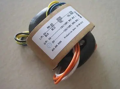 115V / 230V 30W R-Core трансформатор 15V + для головных уборов amp /preamp XWJ | Обустройство дома