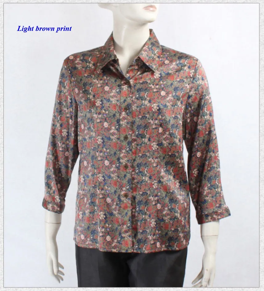 light brown print