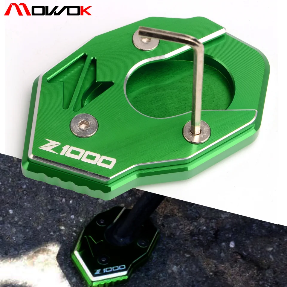 Боковая подставка для Kawasaki Z1000 2010 2011 2012 2013 2014 2015 2016 Z1000SX Kickstand Extension z1000 | Автомобили