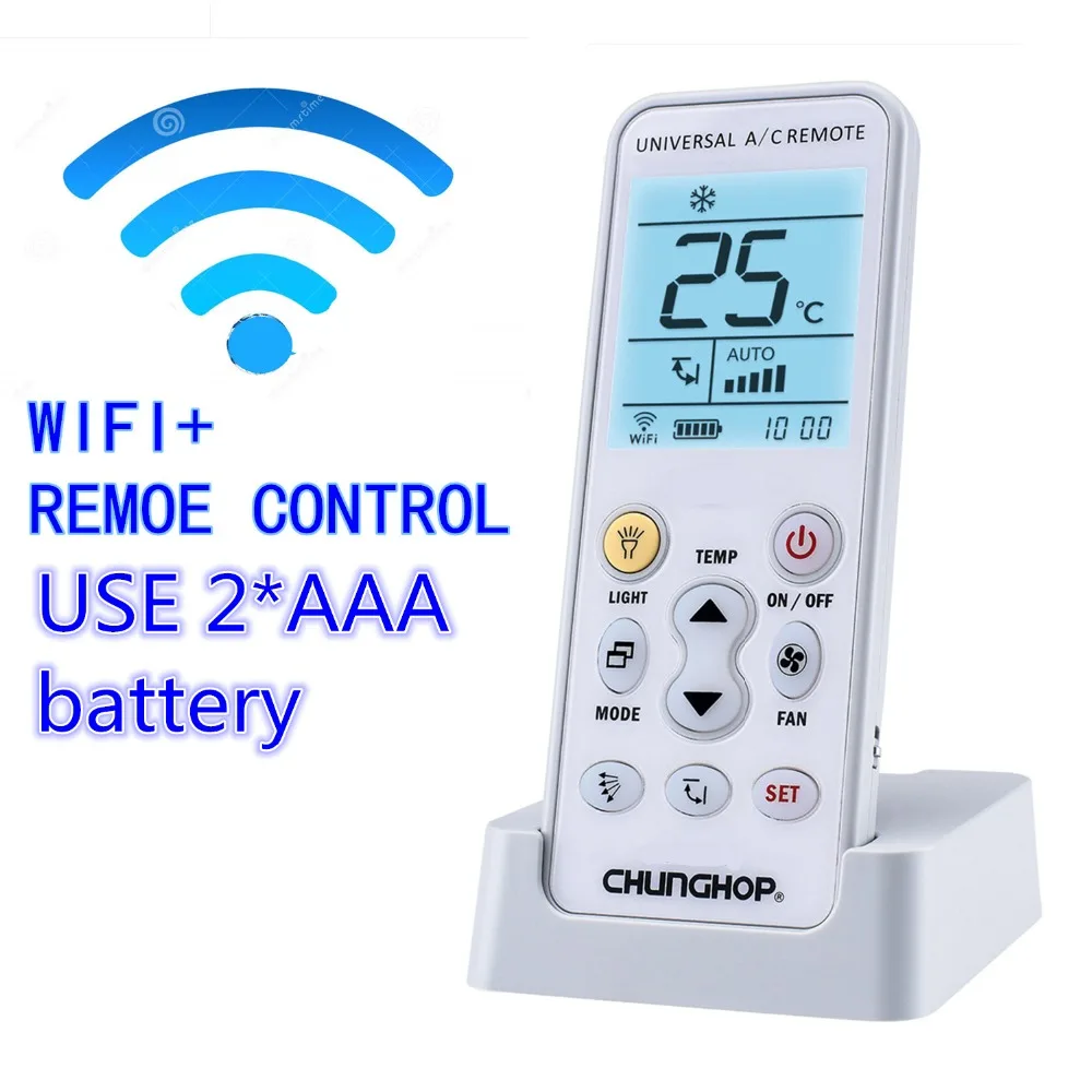 Кондиционер CHUNGHOP K 390EW дистанционное управление Wi Fi умный Универсальный ЖК