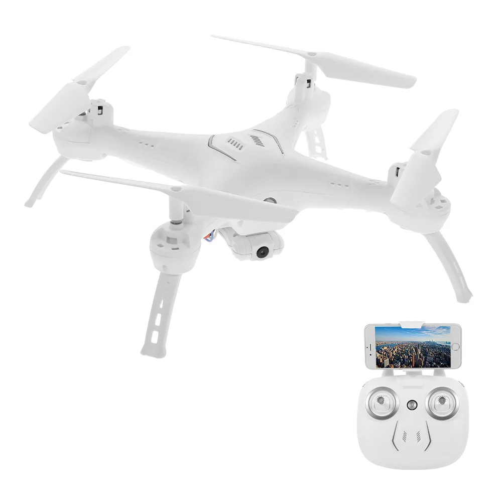 

ATTOP W10 RC Drone with Camera 720P 6-Axis 2.4G 4CH Wifi FPV Voice Control Height Hold Auto-return APP Control RC Quadcopter