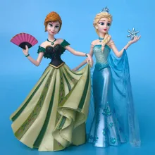 Vitrine princesse Elsa Anna blanche neige Couture De Force Figurine Collection jouet