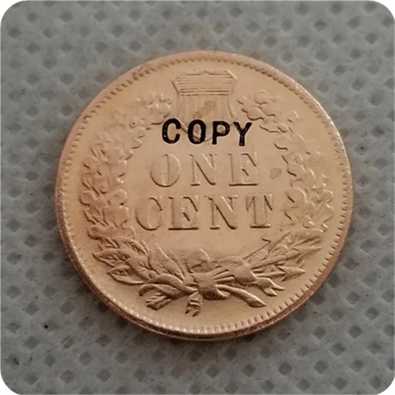 Копия реплики 1877 индийская голова Cent|Безвалютные монеты| |