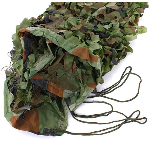 Günstig Heißer 7m x 1,5 m Woodland Camouflage Net Schießen Verstecken Armee Net Jagd Camo Netting