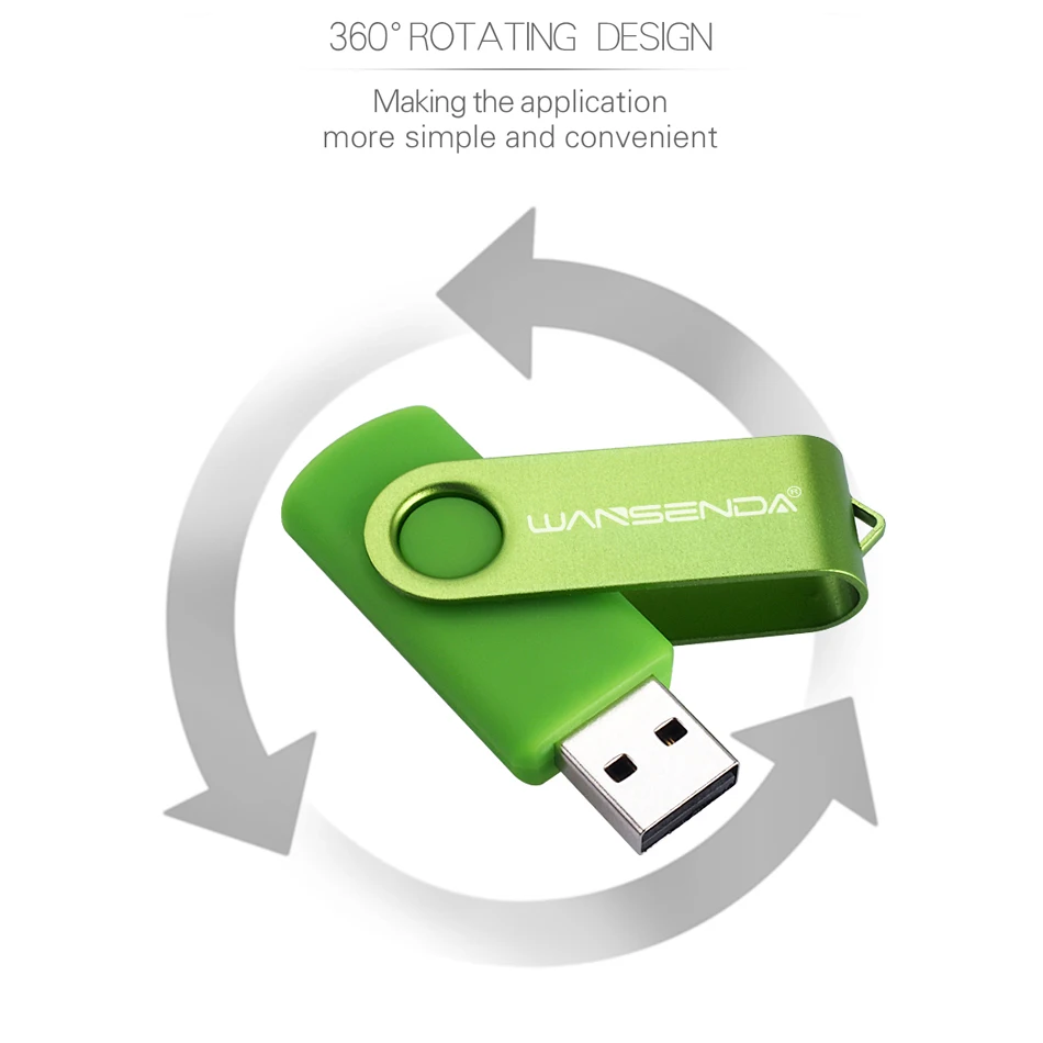 Новый usb флеш накопитель Wansenda 8 ГБ 16 32 64 128 256 ГБ|USB флэш-накопители| |