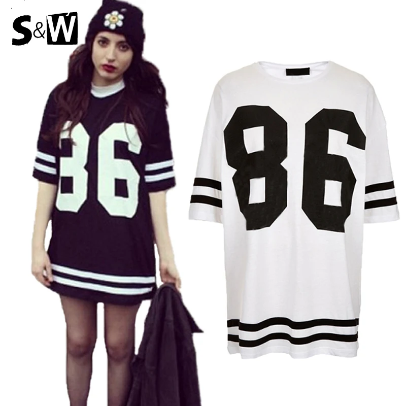 number 86 jersey dress