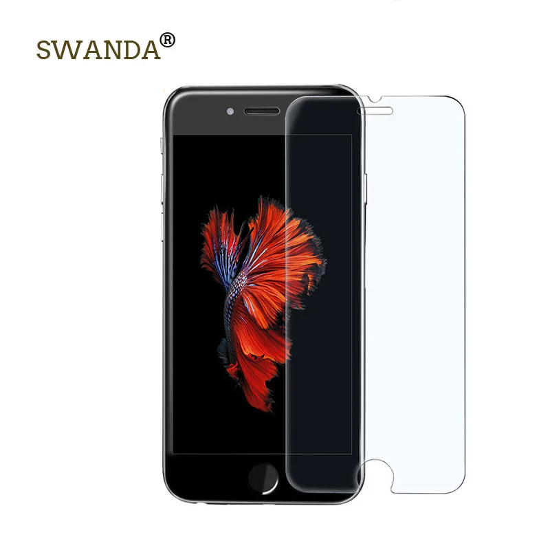 Закаленное стекло для iPhone 6 6S 7 Защита экрана 5 SE 5C взрывозащищенное XS XR MAX 8 8P 7P|glass for