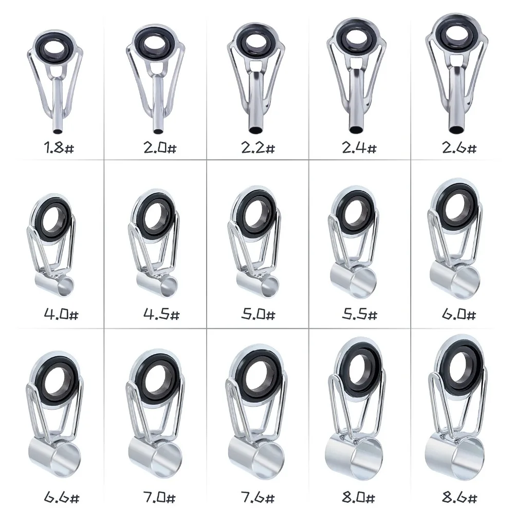 Sougayilang 75Pcs/Box Telescopic Fishing Rod Guide Tip Repair Kit Rod Eye Rings Fishing Rod Guide Fishing Tackle Sougayilang 75Pcs/Box Telescopic Fishing Rod Guide Tip Repair Kit Rod Eye Rings Fishing Rod Guide Fishing Tackle