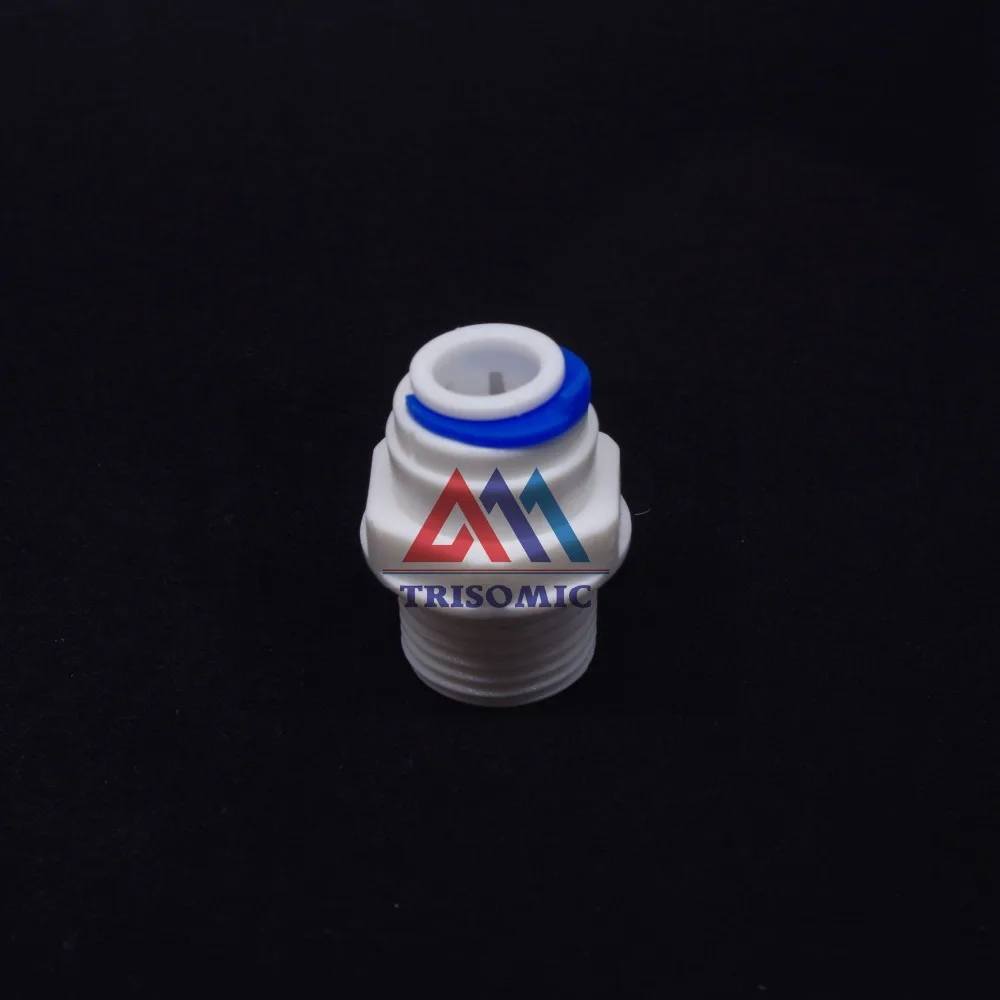 3/8 &quotOD Ванна быстрая Pushfit 1/2&quot BSP Мужской фитинг соединение Аквариум RO фильтр для