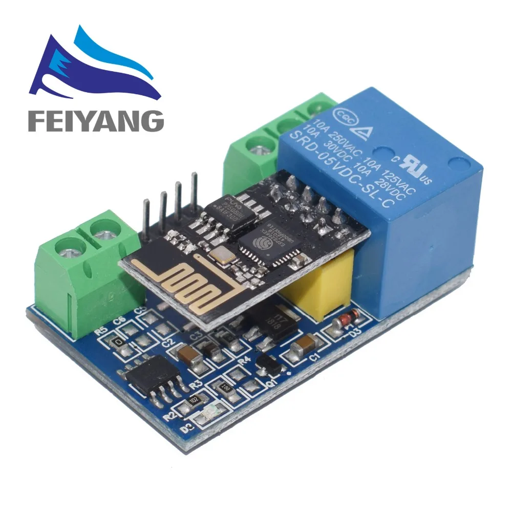 Релейный модуль ESP8266 с Wi Fi 5 В умный дом дистанционное управление через приложение
