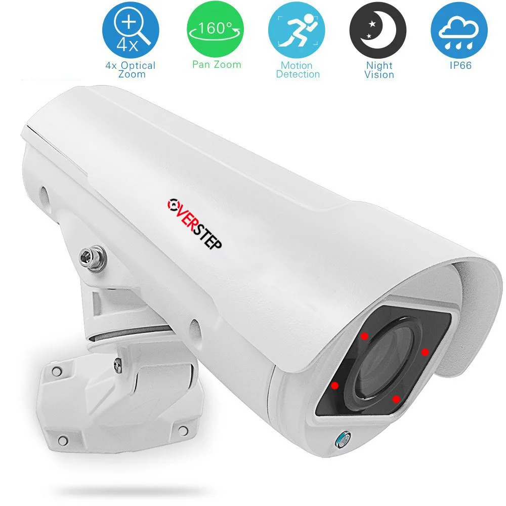 Водостойкая ip-камера onvif 5MP HD bullet Smart Mini Bullet PTZ ip-камера с 10x зумом 100 м ночного видения 4MP ptz ip камера