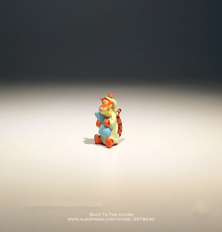 Disney Winnie the Pooh Tigger 2 5 см мини кукла фигурка аниме украшение коллекция игрушка
