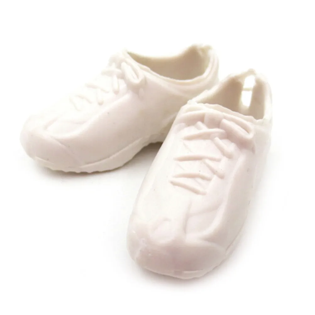 4 Pairs Clothes Accessories Dress Up For Friend Dolls Shoes Sneakers Knee High Boots For Doll Boyfriend for Ken