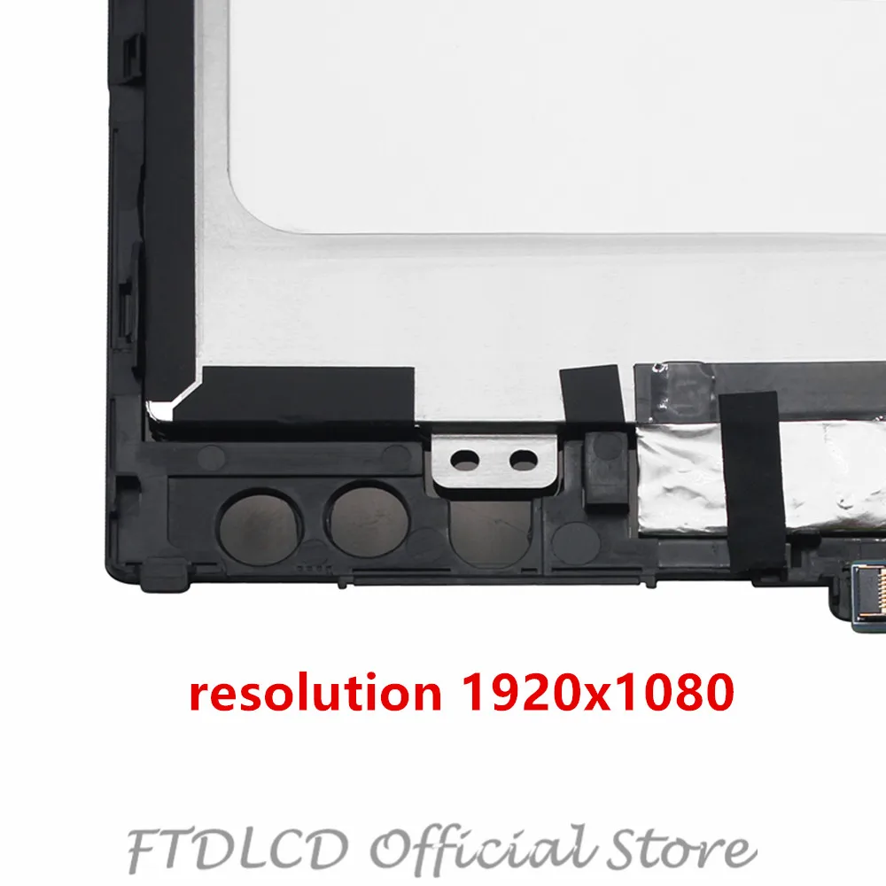 FTD lcd 14 ''ips lcd кодирующий преобразователь сенсорного экрана в сборе+ рамка B140XTN02. E N140HCE-EBA для hp Pavilion x360 14-ba 14-ba100na ba013ca