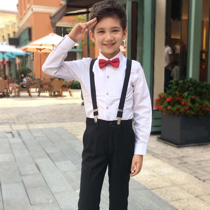 big boy suspenders and bow tie outfit