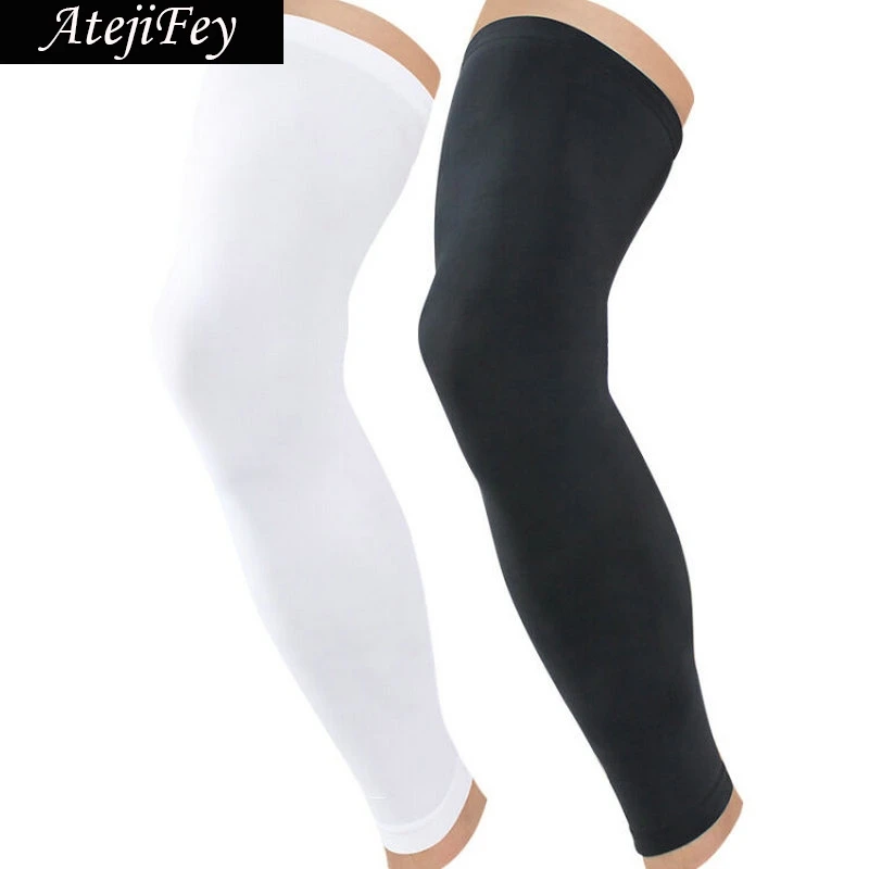AtejiFey/1 пара Нескользящие дышащие гетры из лайкры спортивные для баскетбола