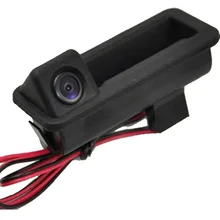 HD Colorful trunk handle car Rear view Camera for Land Rover Freelander 2, for Ford Mondeo 10~12/Focus/Fiesta 2012 2013