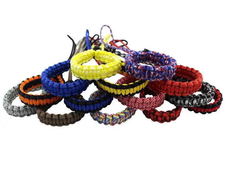 20 Colors Choose Braided 550 Paracord Adjustable Camera