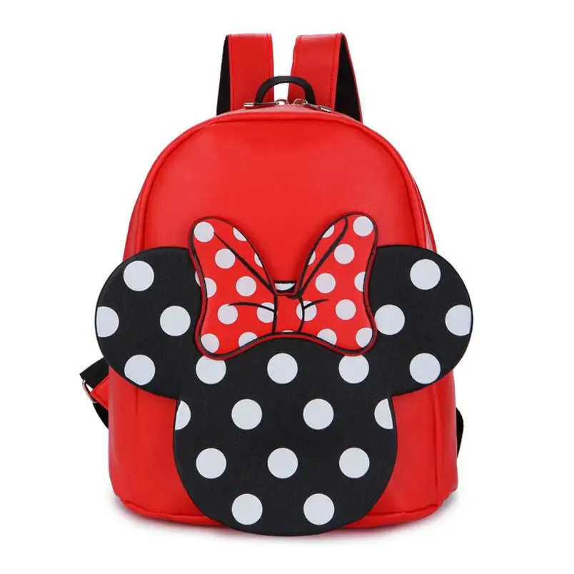 

Bow PU Backpack Kids Bags Cute Cartoon Character Printing Baby Children Backpacks Kindergarten School Backpacks for Boys Girls