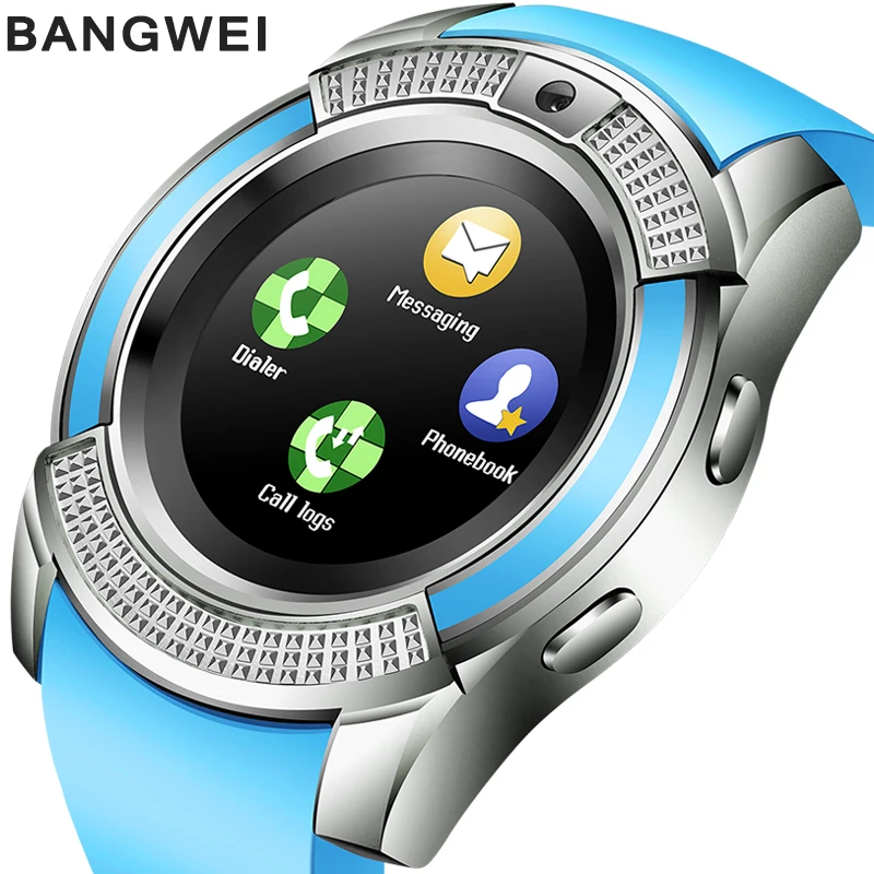 

BANGWEI New Smart Sport Watch Men Fitness Fashion LED Clock Activity tracker Android Smart Phone Watch Relogio inteligente+Box