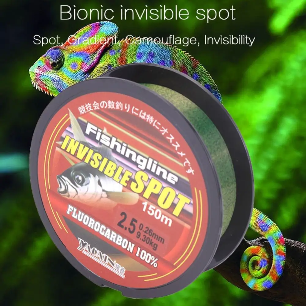 Invisible Nylon Fishing Line Wire Fluorocarbon Coated Spotted Carp