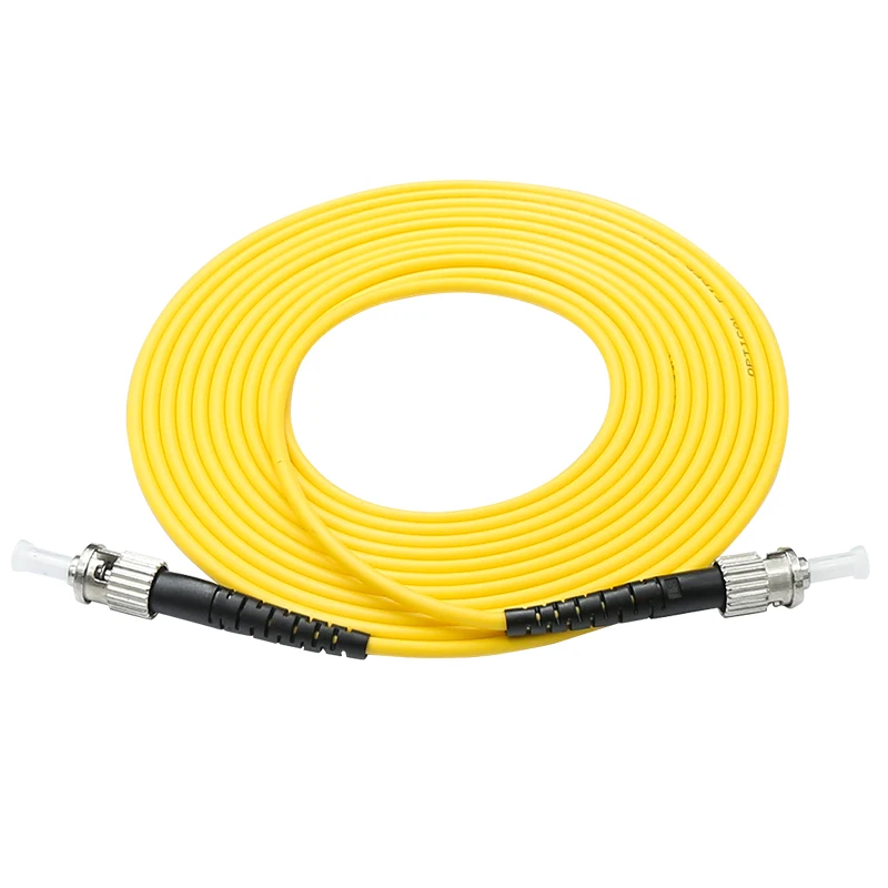 

10pcs 3M ST-ST ST Simplex 9/125 SingleMode SM Fiber Optic Cable Patch Cord Jumper