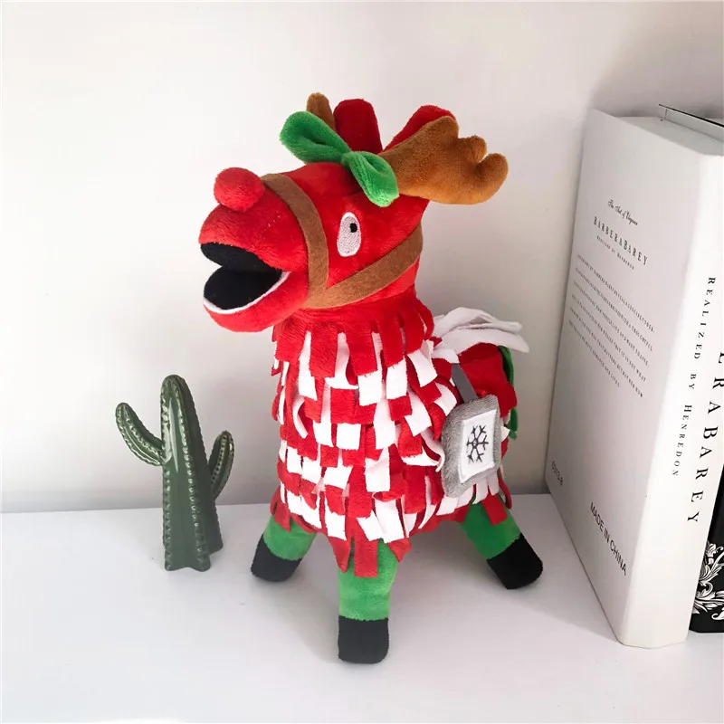 Game Stash Llama Plush Toys Cuddle Team Leader Pink Bear Stuffed Animal Dolls Christmas Stash Alpaca Rainbow Horse Doll Gift (62)