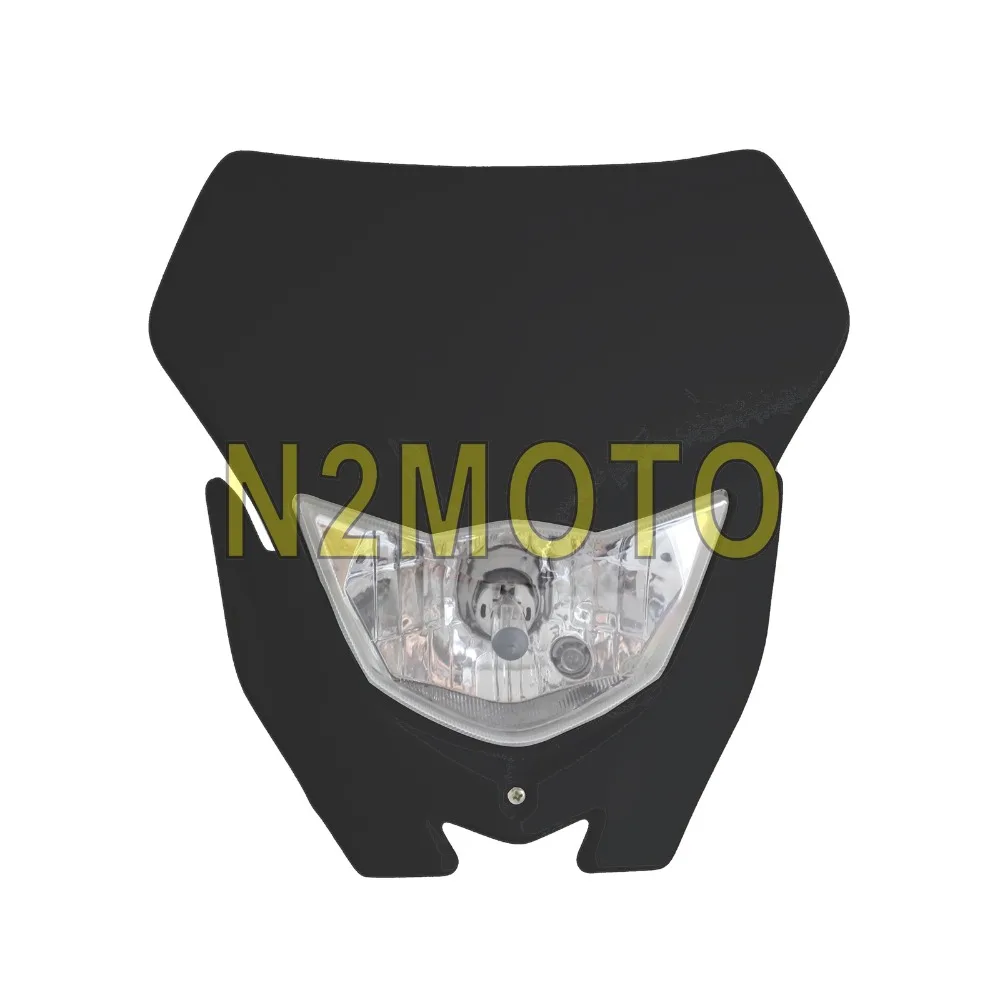 Синий черный, белый цвет для мотокросса супермото фара Enduro грязи фонарик для велосипеда маска для ухода за кожей Yamaha WR 250 400 426 450 YZ TTR WR XT MX