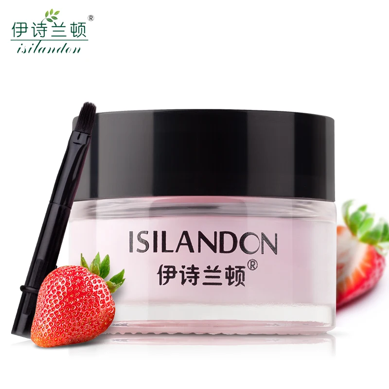 

ISILANDON Strawberry Repair Moisturiz Lip Mask Exfoliating Remove Lip Fine Line Lip Makeup Lip Care