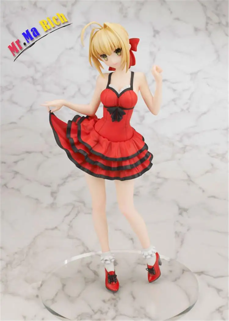 25 см аниме Fate/extra Ccc Servant Saber Nerone Figura del Pvc 10 &quotCollezione Hobby модель Bambola Migliore Regalo