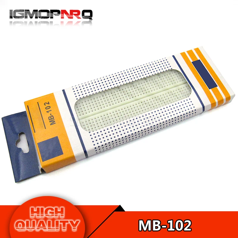 

Bread board 830 Point Solderless PCB Bread Board MB-102 MB102 Test Develop DIY