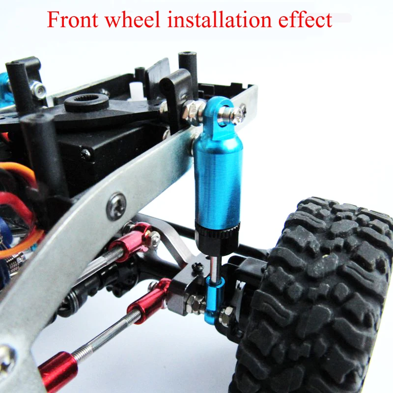 Wpl c14 c24 dedicated full metal shock absorber OP accessories climbing off-road DIY upgrade accessories model car Wpl c14 c24 dedicated full metal shock absorber OP accessories climbing off-road DIY upgrade accessories model car