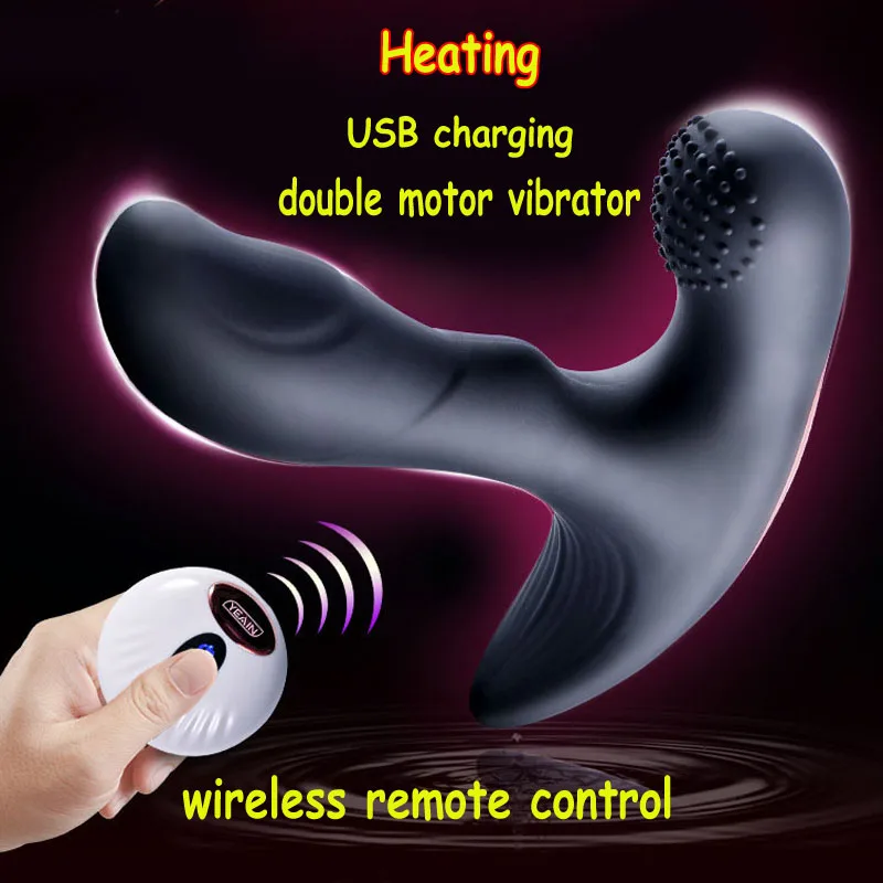 Heating Double Vibrator Prostata Massage Silicone Soft Anal Plug Vibrating Butt Plug Prostate Massager Sex Toys For Men Buttplug Heating Double Vibrator Prostata Massage Silicone Soft Anal Plug Vibrating Butt Plug Prostate Massager Sex Toys For Men Buttplug