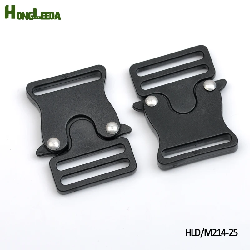 20 шт./лот HLD/M214-25mm 1 дюйм Пластиковые сращивающиеся пряжки в форме крыльев для