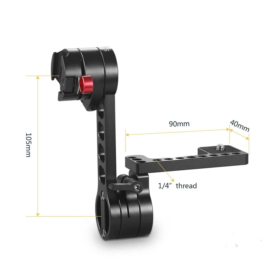 SmallRig DSLR аксессуары для фотокамеры крепление для электронного видоискателя с НАТО зажим для Zacuto Gratical HD, для BMVA, для SmallHD 502HD 1897