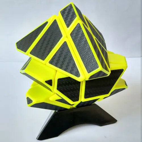 Углеродистая волокнистая наклейка 3*3*3 Ghost Magico Cube головоломка скоростной куб для детей куб игрушки Рождественский подарок 60 см