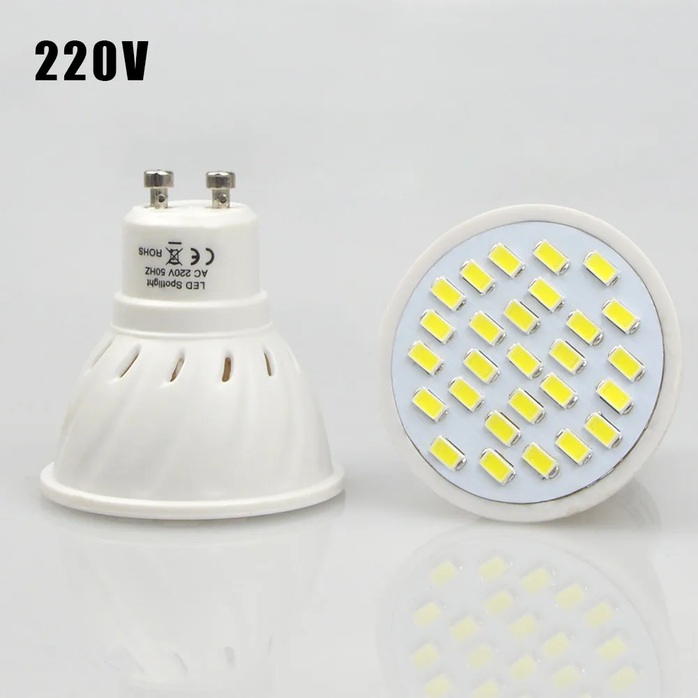 

TXG AC220V SMD5730 E27 7W GU10 Energy Saving Full Watt Heat resistant case lampada led Bulb LED Spotlight