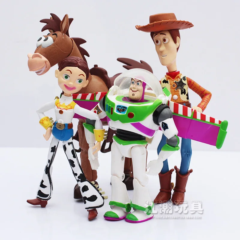 4pcs/set 12 18cm Toy Story 3 Buzz Lightyear Woody Jessie