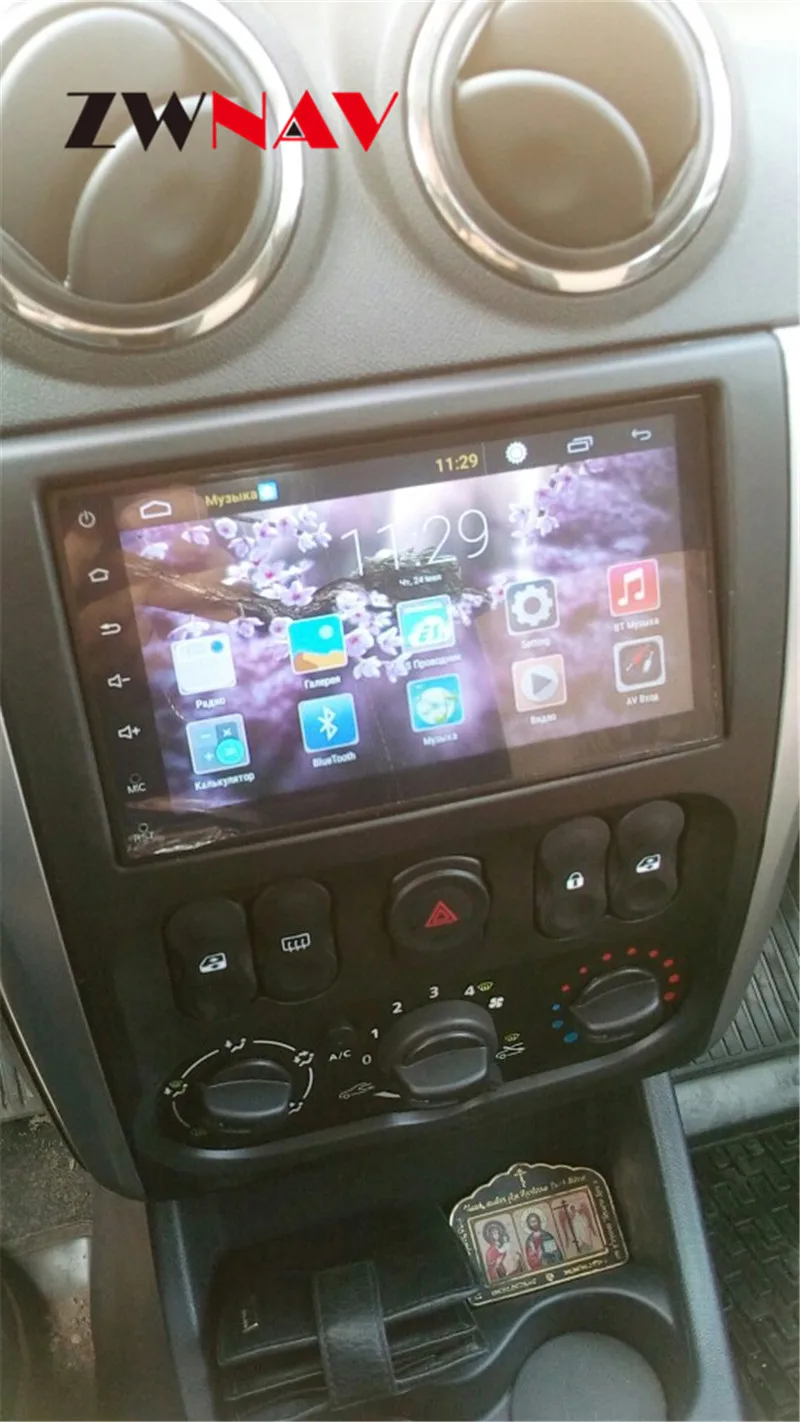 Cheap 7 inch 2din DVD 1024x600 Android 6.0 Car Radio GPS Navigation Bluetooth USB 2 din Universal For Nissan VW Toyota Peugeot Player 14