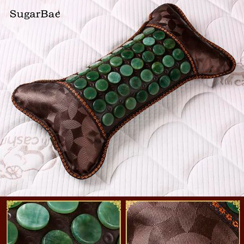 Electric Heated Pillow Jade Pillow High Quality Made in China Free