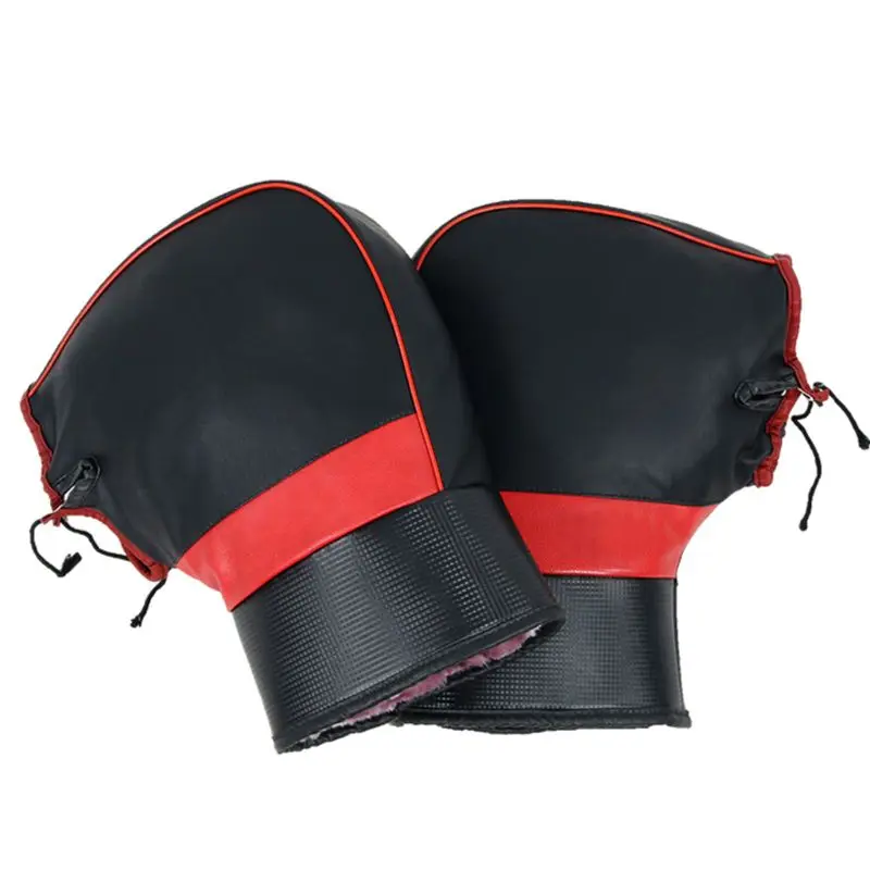 

Motorcycle Scooter Hand Warm Gloves Windproof Motorbike Thickening Hands Warmer Coves Coldproof Handlebar Protector Waterproof