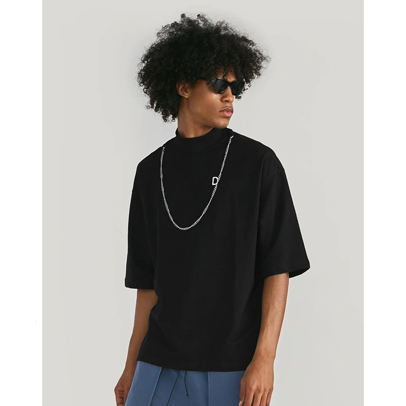 

Oversize t-shirt Hip Hop cotton Kanye West Embroidery Tee Men Women Summer Casual punk harajuku Loose T shirt tops clothes